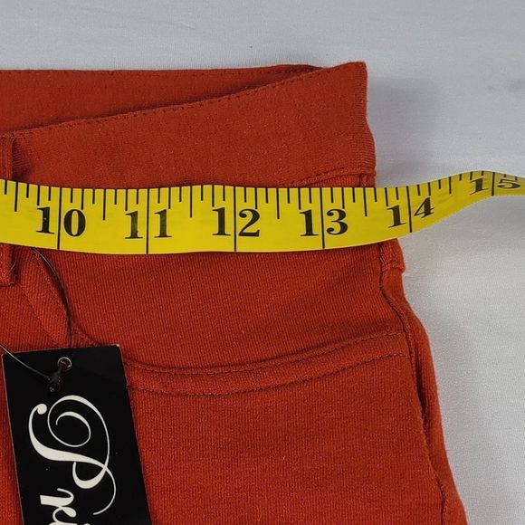 Priceless Skinny Pant Large Terracotta Stretchy Jegging Comfy Soft NWT - Picture 11 of 14